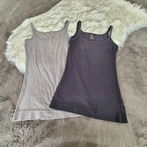 2/$15 Cami Fitted Scoop Neck Tank Top XS